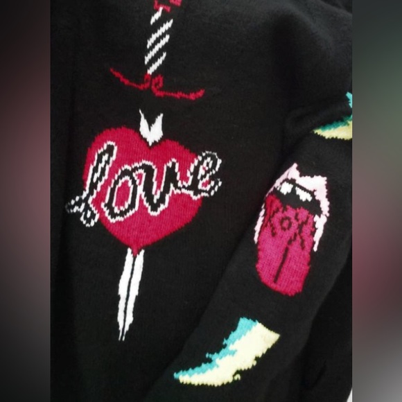 🌹NWT TORRID BETSEY JOHNSON 1X or 2X FRONT ZIP HOODIE SWEATER JACKET - Picture 13 of 14